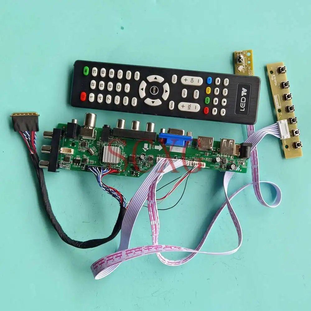 

Для B101AW02 V0 VGA HDMI-совместимый USB AV 10,1 "Светодиодная панель 1024 600 DVB цифровой Сигнал LVDS 40 Pin ЖК-драйвер комплект платы управления