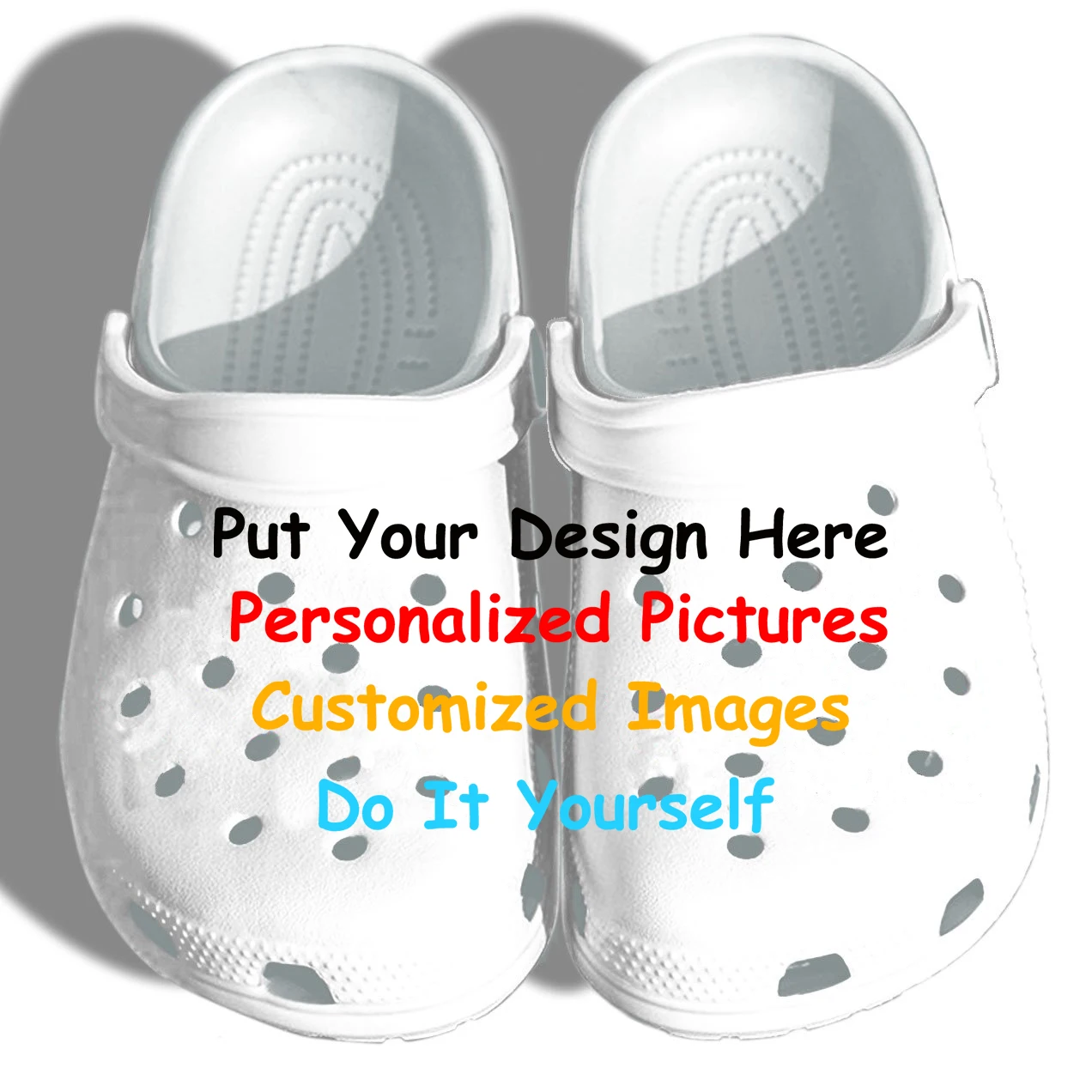 

DIY Personalized Customized Print Men Women Classic Clogs Slippers Shoes EVA Ligtweight Sandals Summer Beach Outdoor-3