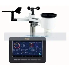 Беспроводная метеорологическая станция подключение к Wi-Fi зарядка от солнечной