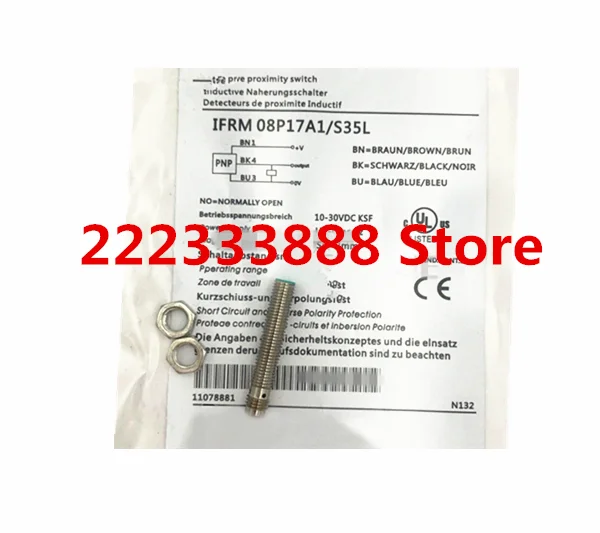 Индуктивный бесконтактный переключатель IFRM 08P17A1 / S35L Индуктивный бесконтактный переключатель IFRM 08P17A1 / S35L