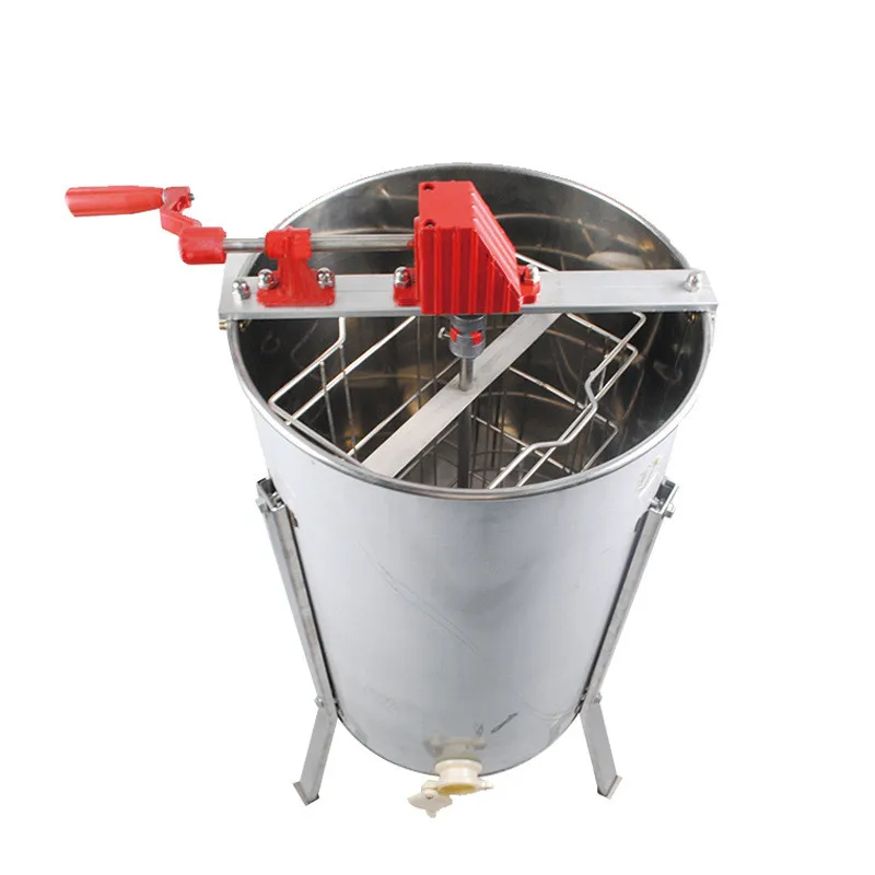 

2 Frames Manual Control Honey Extractor High Quality Stainless Steel Apiary Centrifuge Honey Bucket Beekeeping Tools