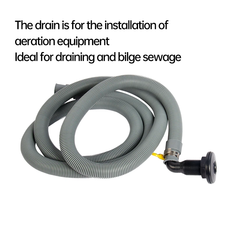 90 ° Морской дренажный выпуск яхты трюмные стоки для всех лодок морской двигатель