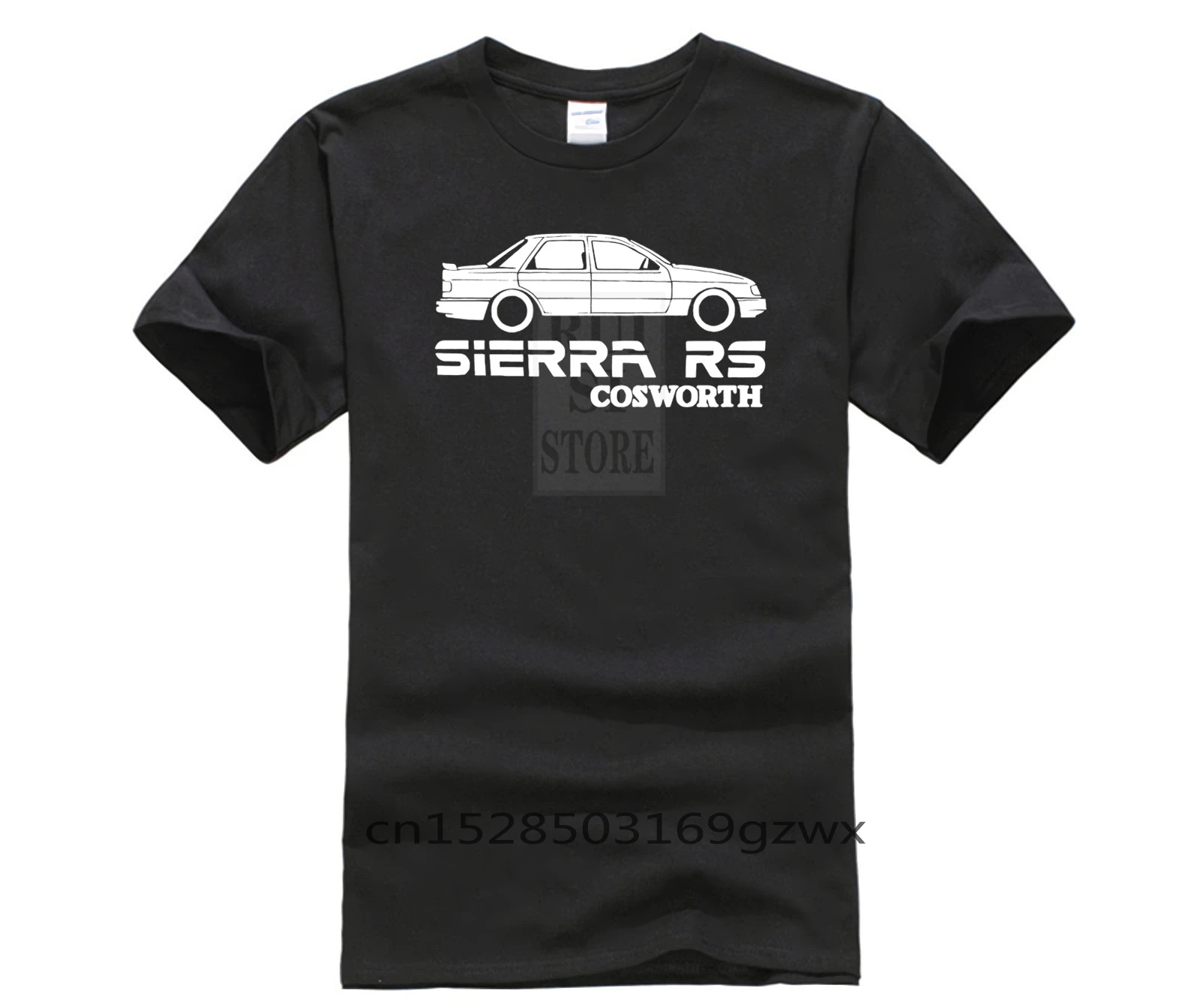 

Men Printing Short Sleeve Tshirt trend Classic Sierra RS Cosworth Retro Silhouette Graphic Men s T man's T shirt