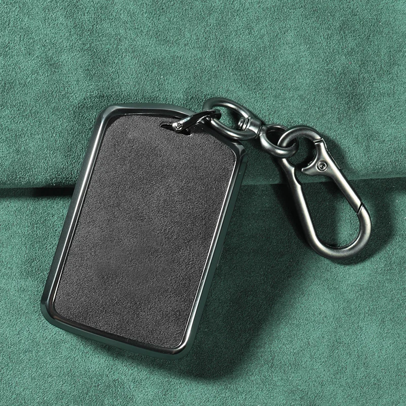 

Aluminum Alloy Suede for Volvo XC90 XC60 XC40 S60 S90 V60 V90 Car Key Case Special Protection Shell Car Key Cover Accessories