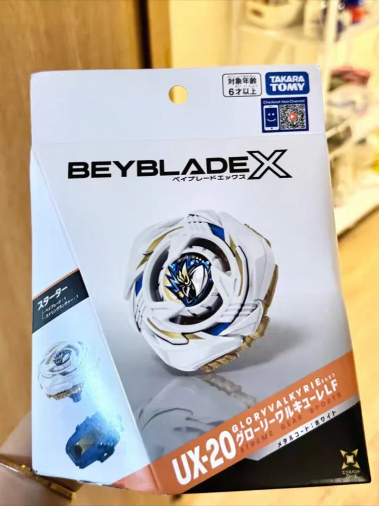 Фото Горячая новинка: Волчок Tomy Beyblade X UX20 Valkyrie — высокопроизводительная модель для соревнований с леской, быстрая доставка №1