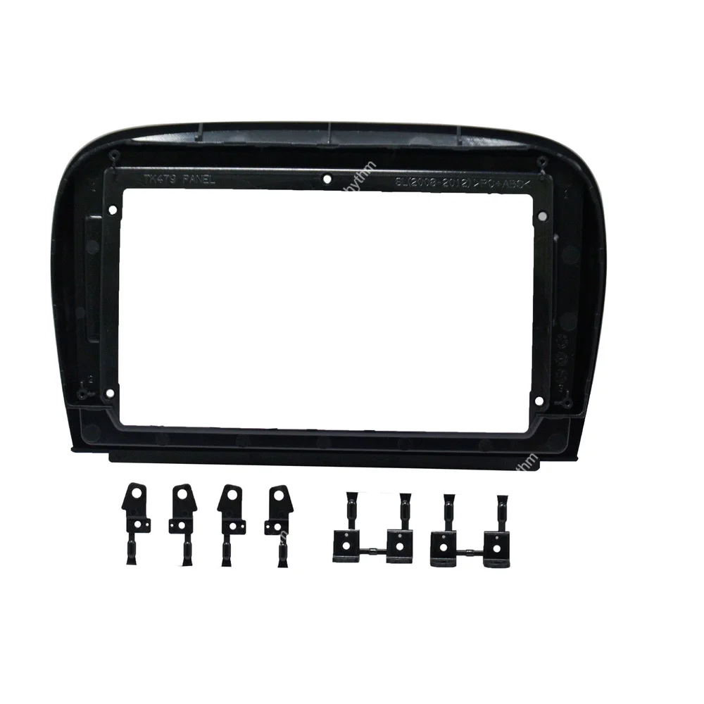 9-дюймовая Автомобильная панель для Mercedes SL R230 SL350 SL500 SL55 SL600 SL65 2004-2011 двойная Din