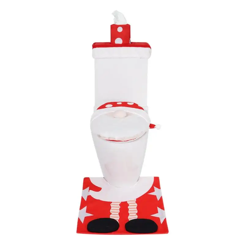 

Gnome Toilet Seat Cover Water-Absorbent And Comfortable Toilet Covers Bathroom Accessories For Home Shopping Malls Hotel
