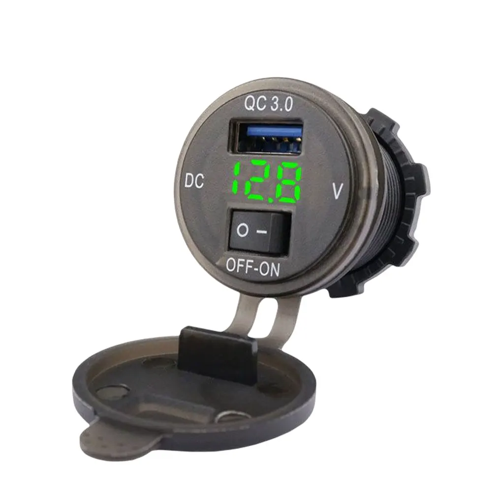 

Зарядное устройство с двумя USB-кнопками для быстрой зарядки