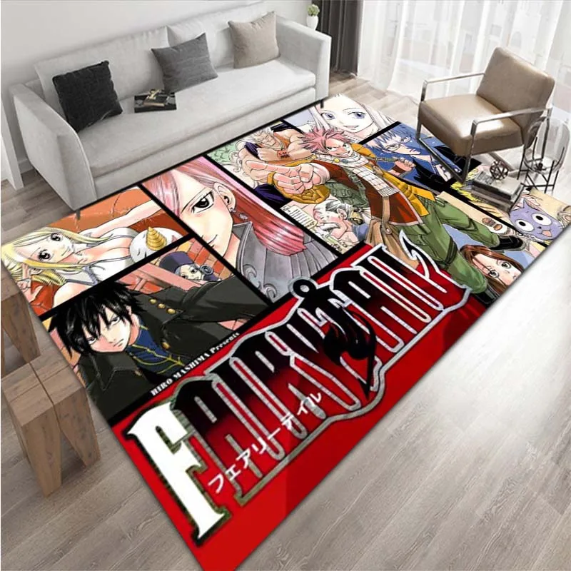 

Japanese anime character pattern printed bedroom living room carpet mat living room decoration rugs for bedroom carpet