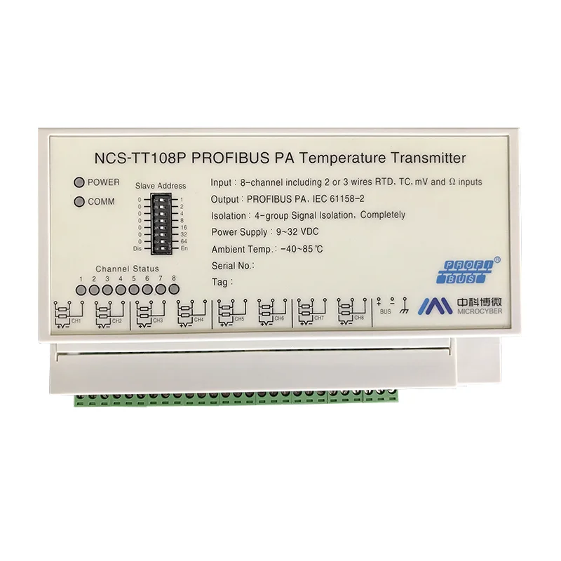 

Pt100 Rtd Temperature and Humidity Sensor rs485 Modbus Controller