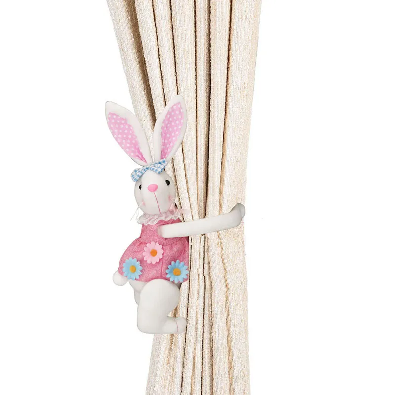 Занавеска с крючком застежка для штор занавеска окна в виде кролика