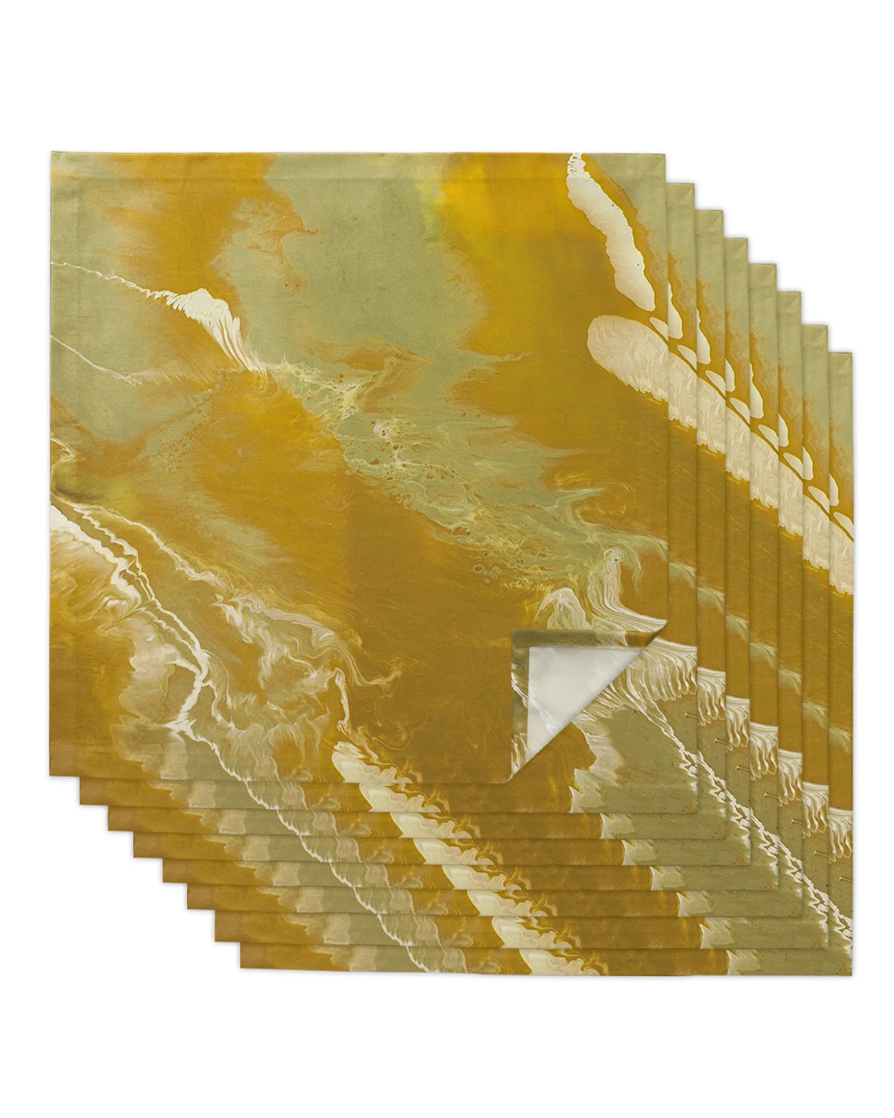 

Абстрактная желтая мраморная ткань искусственная Праздничная Банкетная Свадебная декорация чайное полотенце кухонные Столовые Салфетки