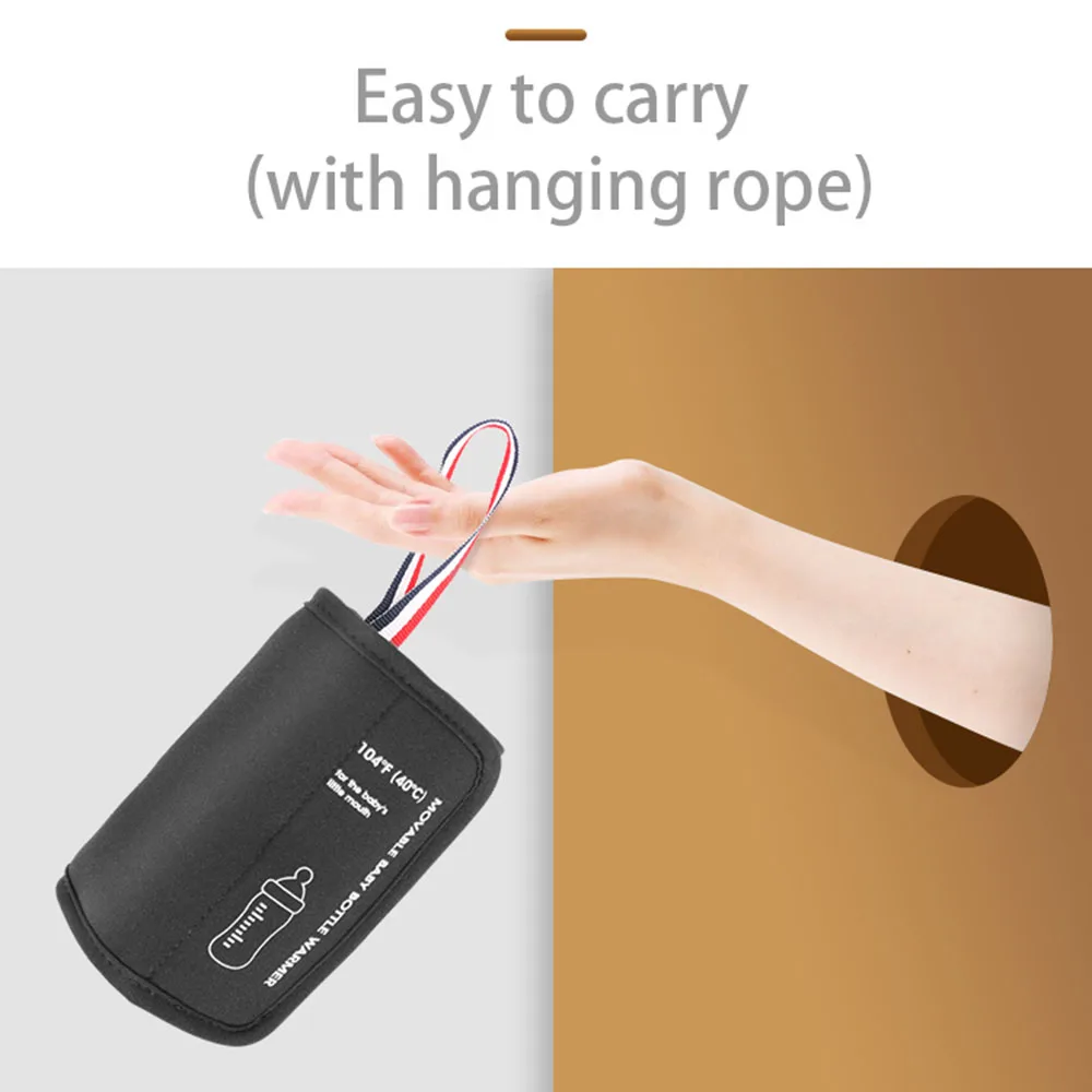 Портативный подогреватель для бутылок с USB дорожный молока детских в машину