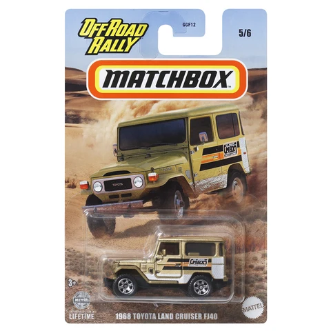 Матчбокс Коллекционная модель автомобиля внедорожника 1/64  VOLKSWAGEN GOLF COUNTRY TOYOTA LAND CRUISER FJ40