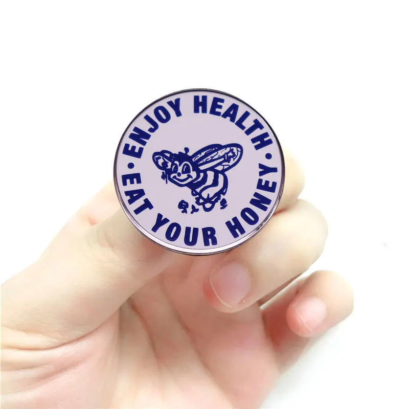 Брошь в виде подсолнуха с эмалью |