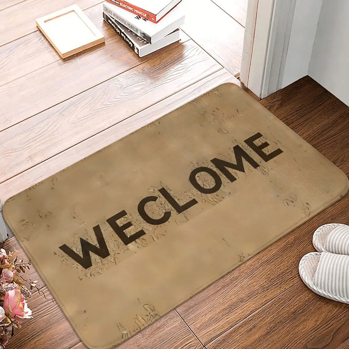 

Still Game WELCOME HOME Anti-Slip Rug Doormat Living Room Mat Hallway Carpet Entrance Door Decor