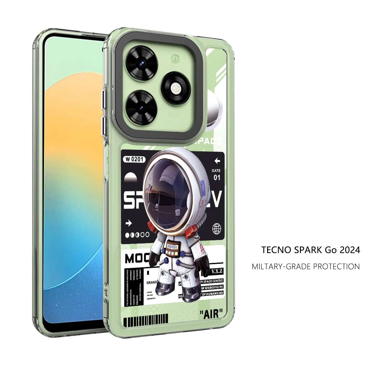 Прозрачный чехол для телефона Luxuri ITEL P55 4G P55T акриловая искусственная кожа itel