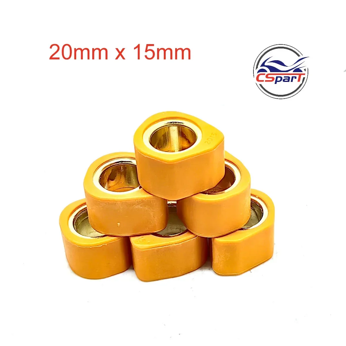 

Гоночный многоугольный валик вариатора 20x15 8G ~ 20G 6 шт. Набор для PCX 125 150 160 HONDA SPI CLICK VARIO SYM SUZUKI KYMCO