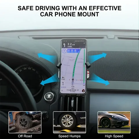 Автомобильный центральный держатель для сотового телефона на приборной панели, подставка для рации для Land Rover Freelander 2 L359 2007-2012, мобильный кронштейн