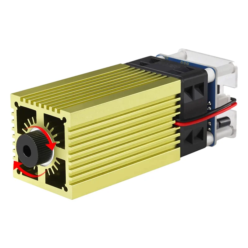 

40W Laser-Head Laser-Module, 5W Optical Power Laser-Cutting Head, Focusable 450Nm CNC TTL DIY Engraving Module