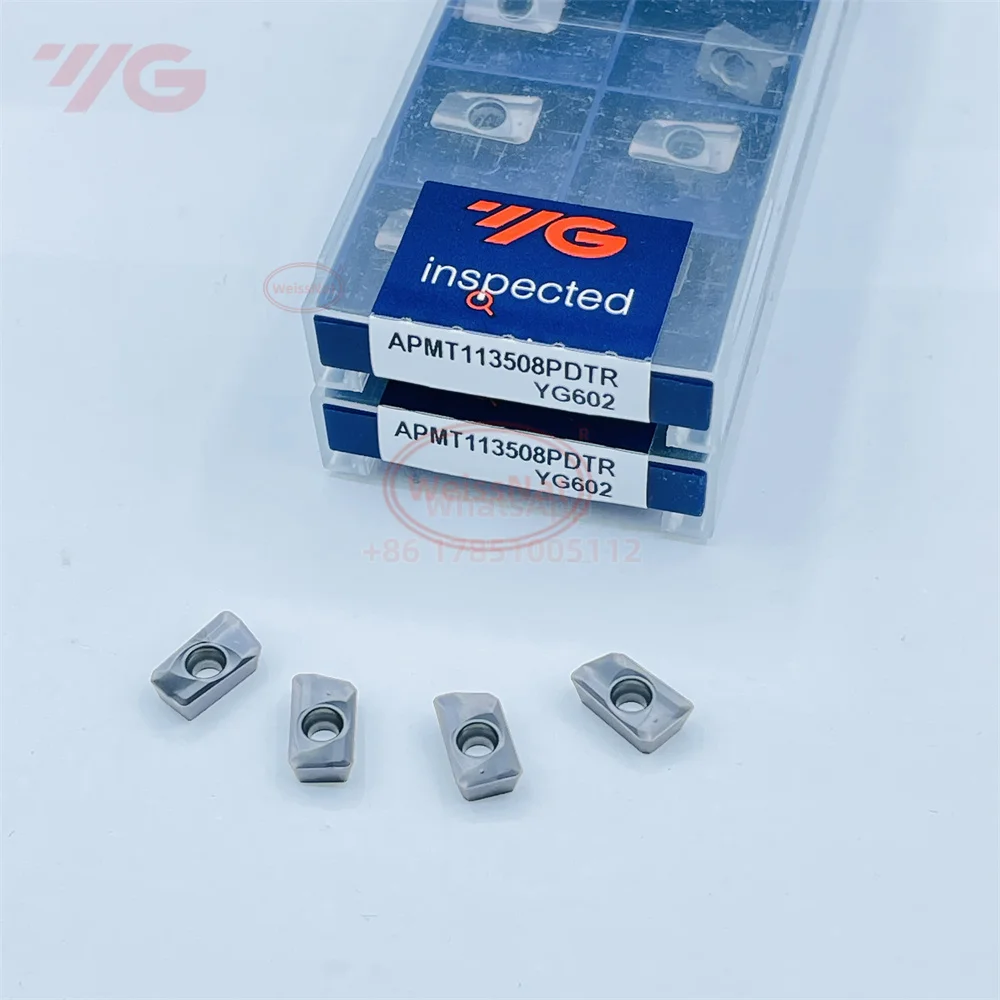 Фото YG-1 APMT160408PDTR APMT113504PDTR APMT113508PDTR YG602 Твердосплавные пластины Фрезерные пластины APMT №2