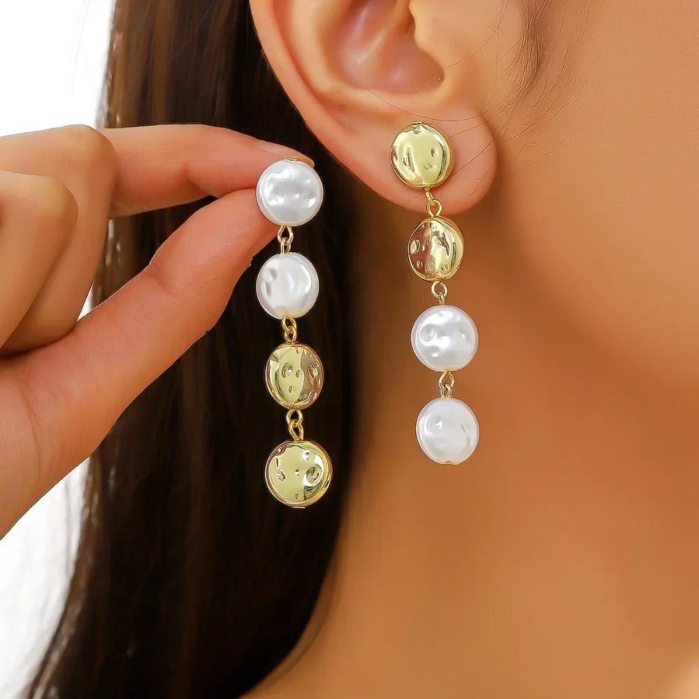 Искусственный жемчуг модный шарм смола золотое сердце акрил CCB ожерелье Любовь