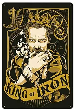 

Trespass Metal Wall Sign TIN Plaque Vintage Funny Bedroom Garage SHED Keep Out Retro Wall Home Bar Pub Vintage Cafe Decor, 8x12