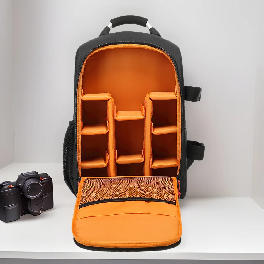 Фото Рюкзак для фотоаппарата Lowepro, ударопрочный, для путешествий на открытом воздухе, сумка для хранения фотооборудования для DSLR и SLR камер. №3