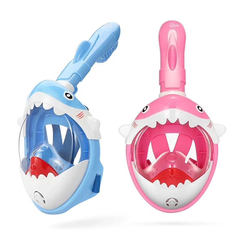 

Kids Snorkel Swimming Mask Cartoon Diving Masks For Boys Girls Scuba Swim Goggles Underwater Snorkeling Gear Anti-Fog Anti-Leak