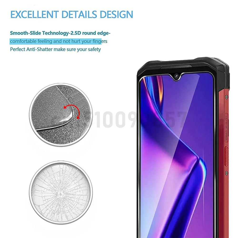 3 in 1 glass for doogee s98 tempered glass camera lens protective filmfor doogee s98 6 3“ screen protector free global shipping