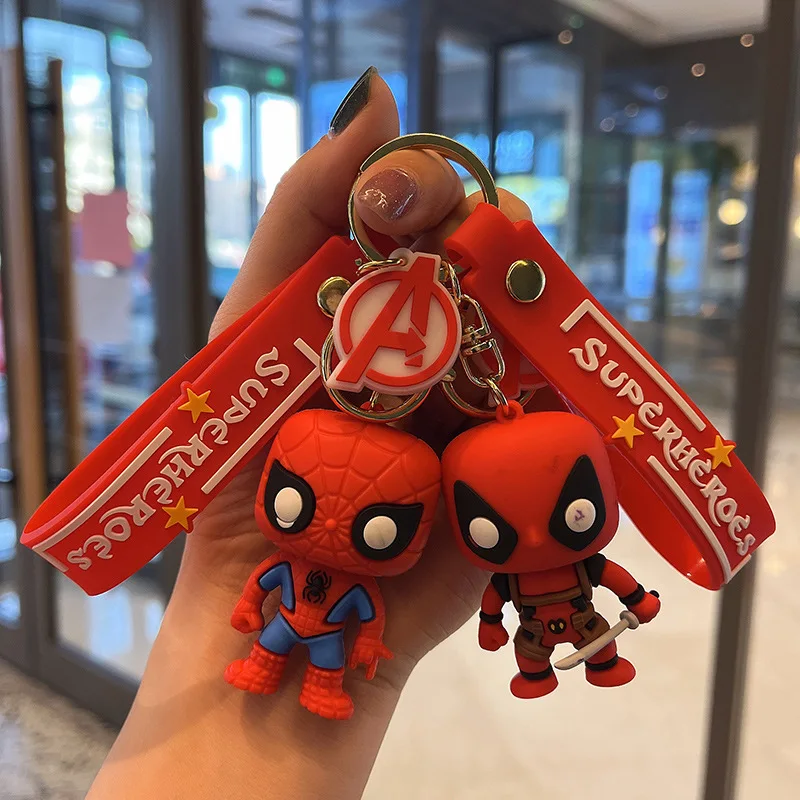 Брелок для ключей от автомобиля модный аксессуар с надписью мстители в стиле