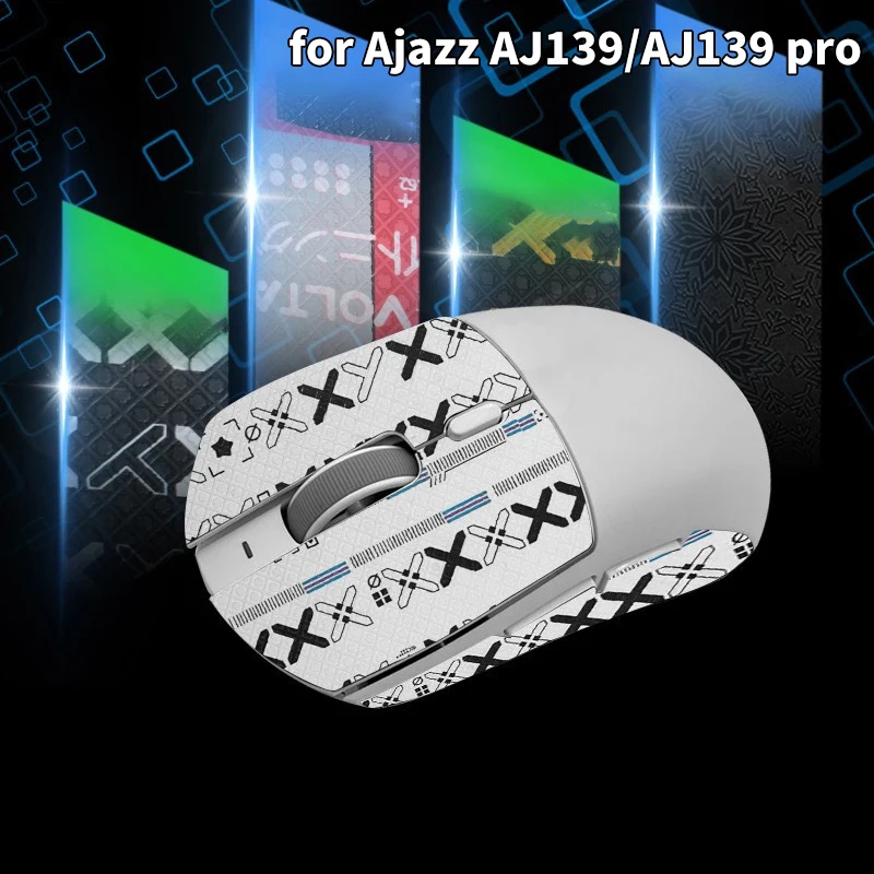 Нескользящая наклейка на мышь липкая лента для скейта AJAZZ AJ139 Pro игровая