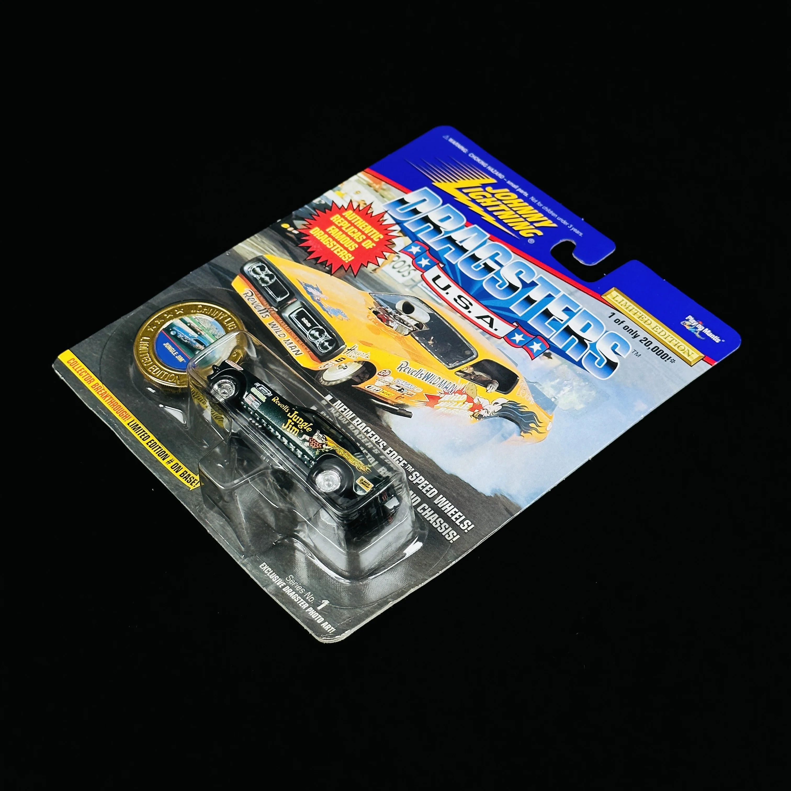 Модель автомобиля из сплава Джонни молния 1/64 джунгли Джим коллекции редких