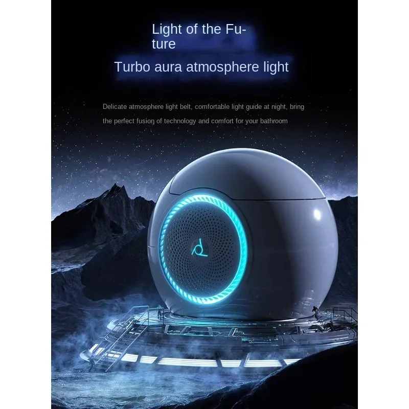 Умный туалет без ограничения давления воды в форме яйца полностью