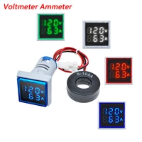 ac0 100a ac60 500v led dual display ac voltage ammeter digital voltmeter current ampere meter volt amp car tester detector