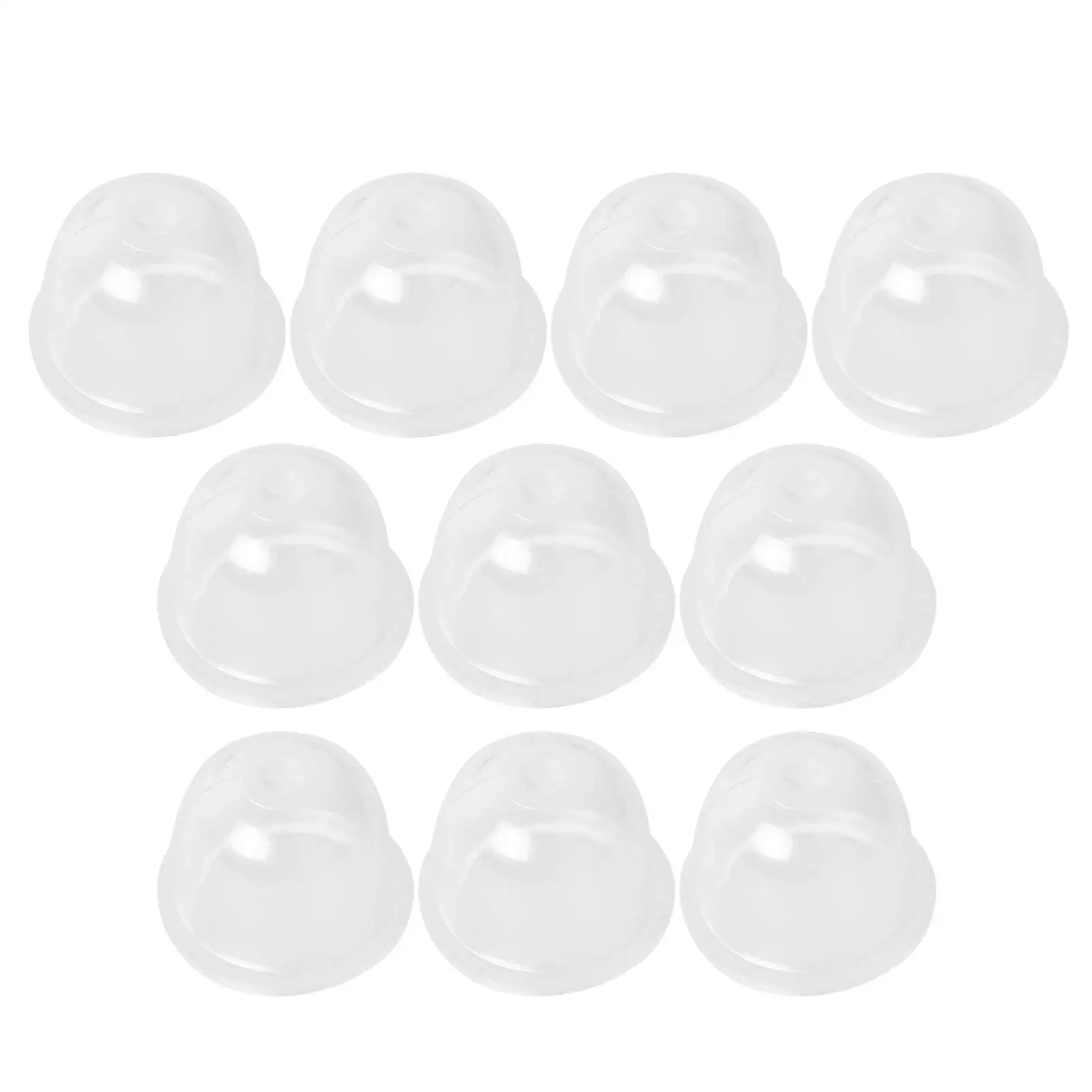 

10 Pcs Transparent Fuel Carburetor Primer Bulb Oil Bubble For Chainsaw Brush Cutter