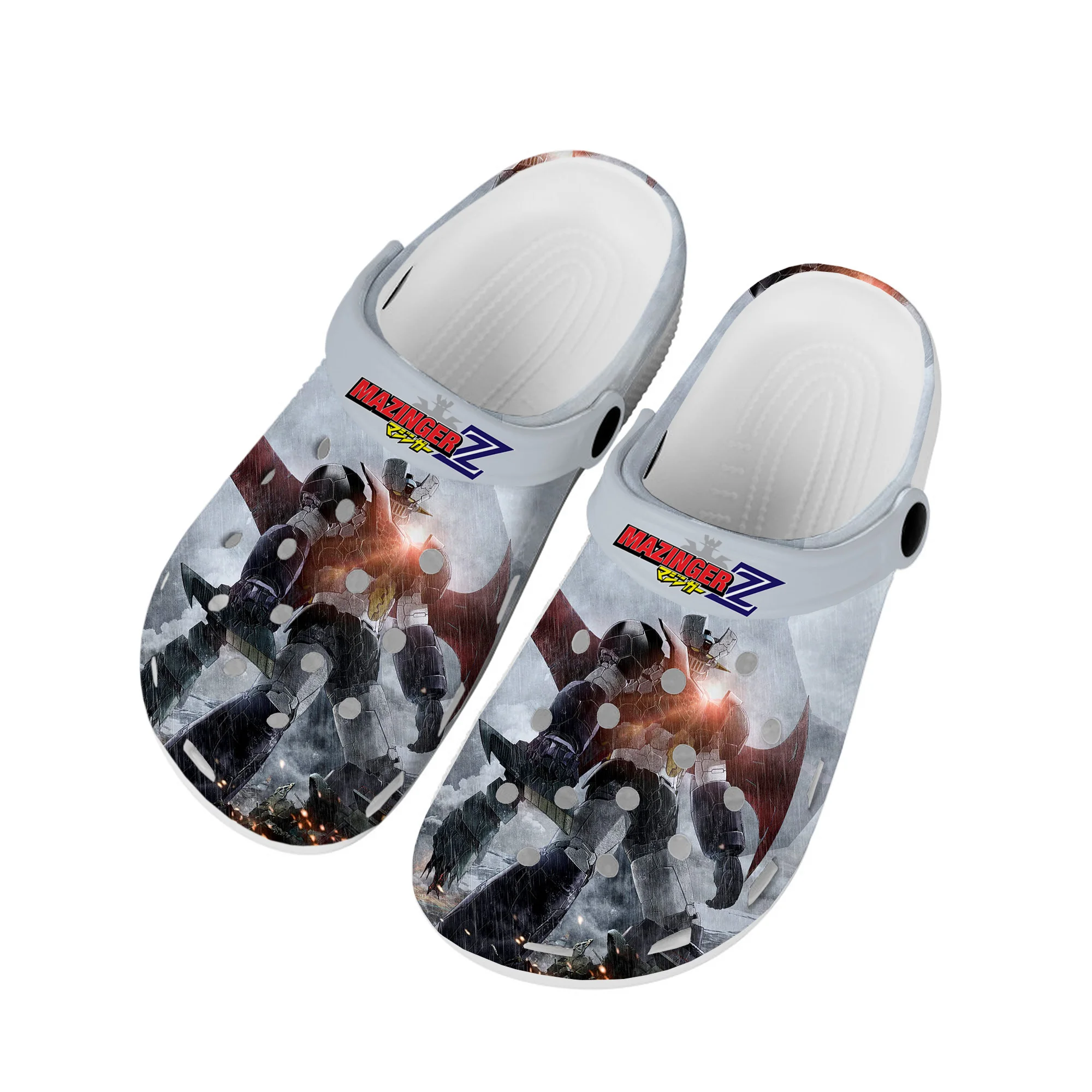 

Mazinger Z Cartoon Manga Anime Comics Home Clogs Custom Water Shoes Mens Womens Teenager Shoe Garden Clog Beach Hole Slippers