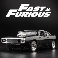 132 dodge charger diecast alloy car model fastfurious metal models car usa muscle vehicle with music lighting toy gift for boy