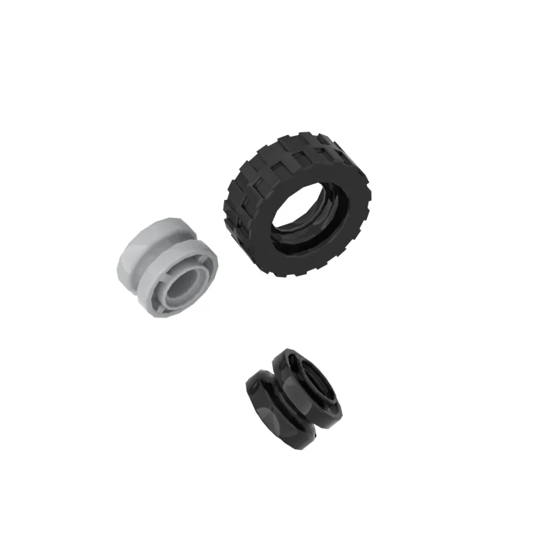 Детали 42610 колесо 11 мм D. X 8 с центральными желобовыми кирпичами Аксессуары