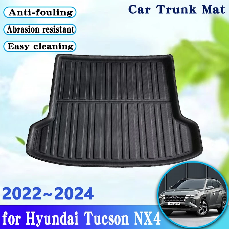 

Car Trunk Mat For Hyundai Tucson NX4 LWB 2022 2023 2024 Accessories Waterproof Rear Boot Cargo Liner Tray Carpet Storage Pad EVA