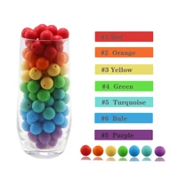50pcs 10mm silicone beads baby teething teether mom necklace pacifier clips holder accessories bpa free silicone teether