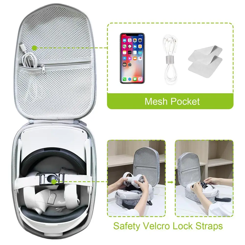 Портативная сумка для хранения Oculus Quest 2 Противоударная дорожная переноски