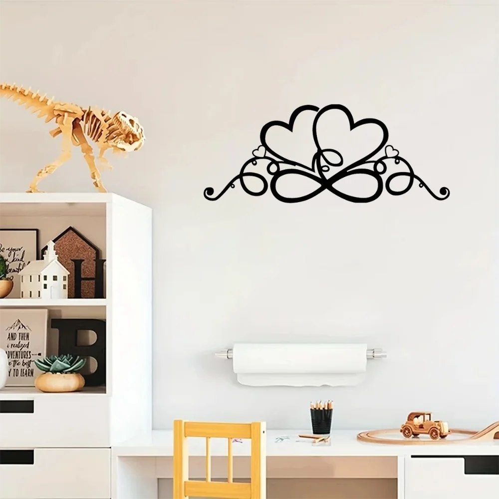 Изысканная двойная Любовь Бабочка фестиваль подвеска добавьте романтического