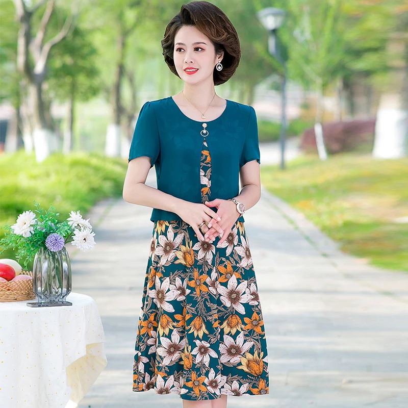 

Женский Шифоновый Сарафан в стиле бохо, винтажный пляжный длинный сарафан с цветочным принтом в Корейском стиле, элегантное шифоновое плат...