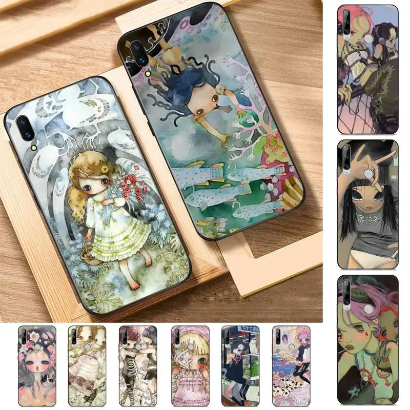 

Aya Takano Phone Case for Huawei Y 6 9 7 5 8s prime 2019 2018 enjoy 7 plus