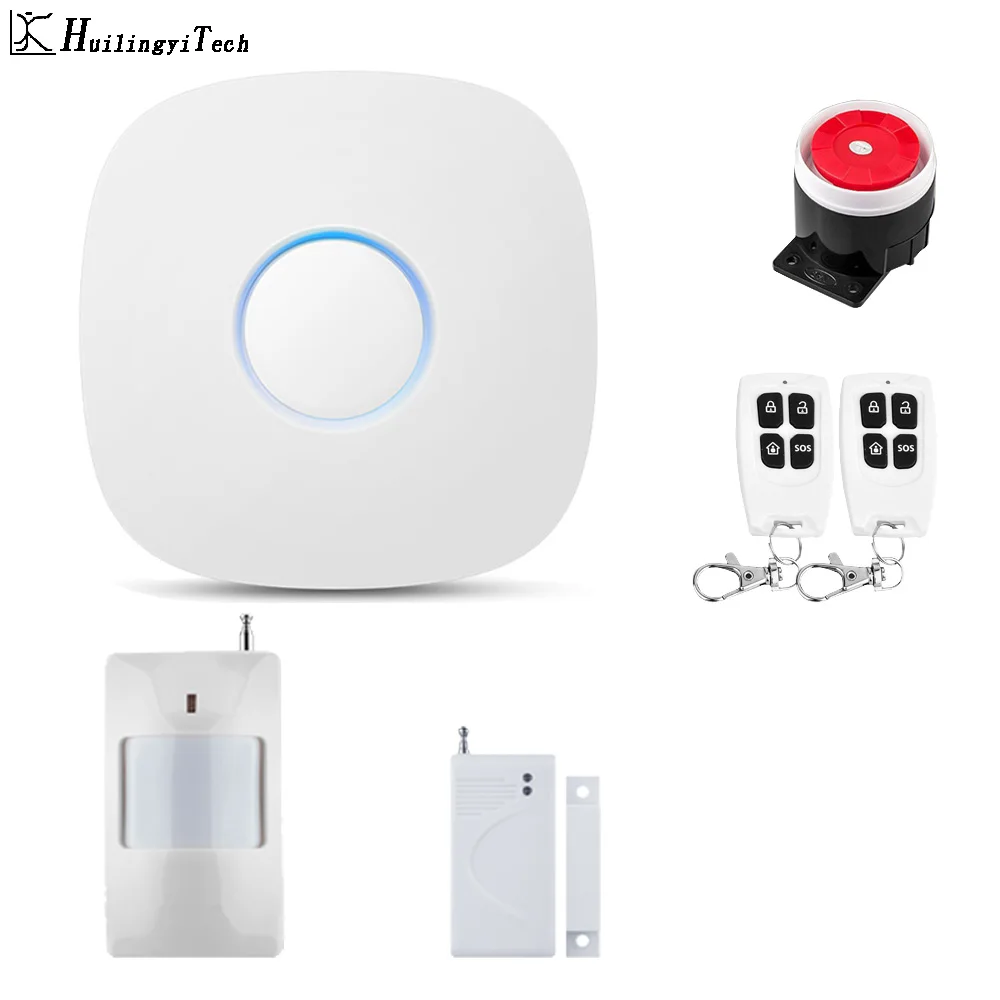 4G Tuya Smart Home Security alarms for House Protection System Wireless Motion Sensors Door Open Detector