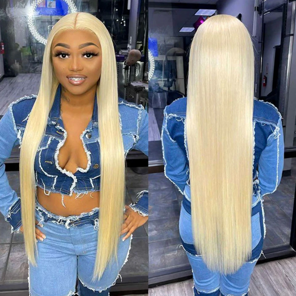 blonde front lace wig