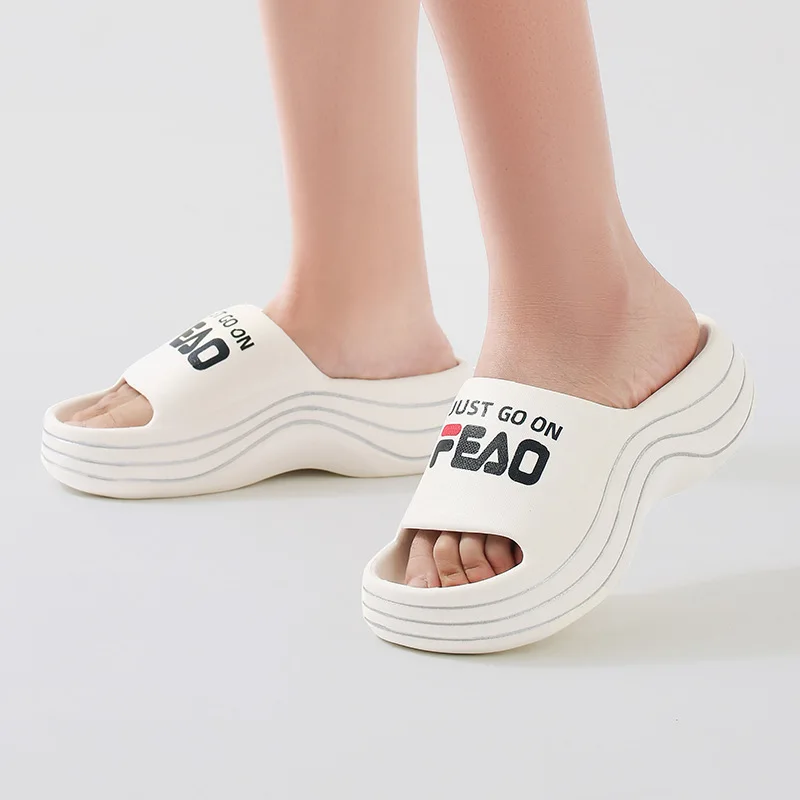 8258 EVA Candy Color Cute Slippers Thick Sole Comfy Shoes for Women Soft Lightweighted EVA Summer Slides Outdoor Casual Slides