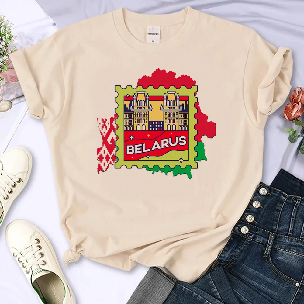 

belarus t-shirts women anime t-shirts girl comic 2000s y2k clothes