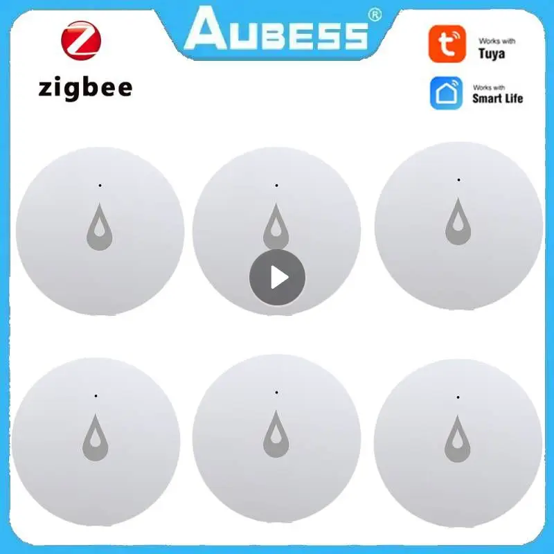 

AUBESS ZigBee Water Leakage Sensor Tuya Smart Home Water Level Detector Smart Life App Security Protection Against Water Leaks